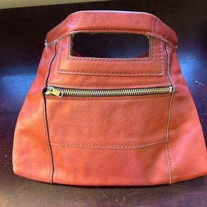 Leather vintage purse